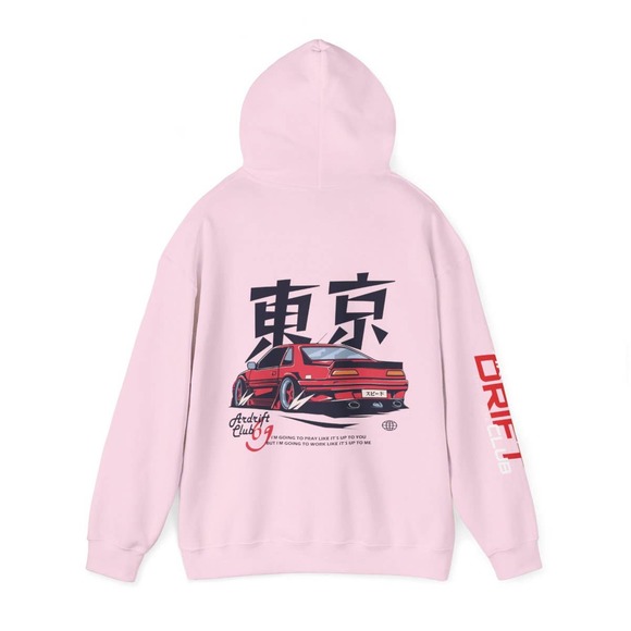 Embrace Urban Elegance with the TOKYO 69 Drift Hoodie - Picture 5 of 5